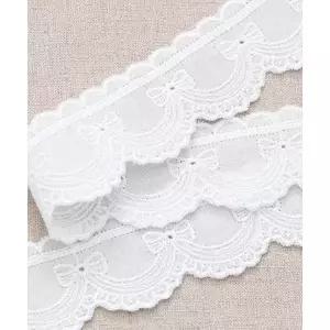 패션스타트 잠자는 숲속공주 면자수레이스_화이트 115 (08930)