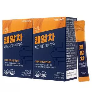 쾌알차 쾌변엔 알로에전잎 차전자피 (5.5gX28포) 2박스 4주분