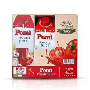 포미 토마토주스 750ml x 6개 착즙 100% 무설탕 무가당 트레이더스 코스트코