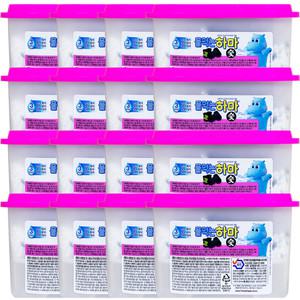 옥시레킷벤키저 물먹는하마 옷장용 숯 습기제거제 280g 16개