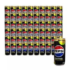 펩시제로 라임 210ml 60캔 콜라 업소용 음료수 제로카페인