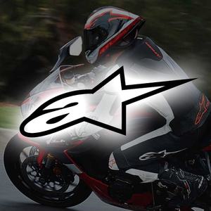 알파인스타즈 로고 스티커-데칼 엠블럼 자전거 바이크 Alpinestars