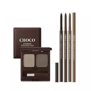 [스킨푸드] 초코 아이브로우 파우더케익 +슬림펜슬 SET