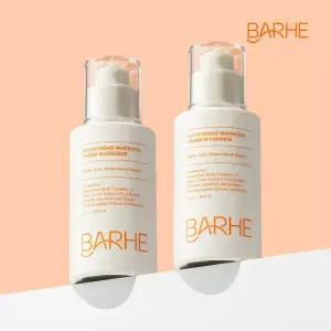 바르헤 글루타치온 화이트닝 크림 인 에센스 50ml 광채 미백 모공 잡티 수분 앰플 세럼, 2개