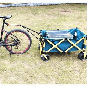 캠핑웨건 트레일러 연결봉 자전거 전기자전거용 접이식/전기차 화물 웨건 짐수레 버킷 수레