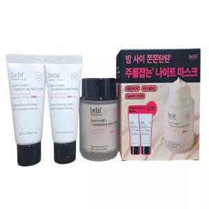 빌리프 슈퍼나이츠 리제너레이팅 나이트 마스크 75ml+25ml+25ml/ 저속노화템