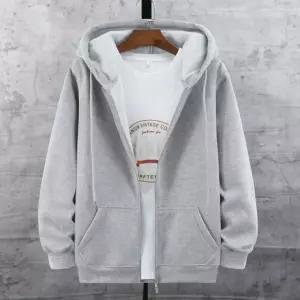 점퍼 남자후드티 잠바 집업 루즈핏 기모 오버핏 후드티셔츠 심플 겨울티 남여공용 남성후드 2500