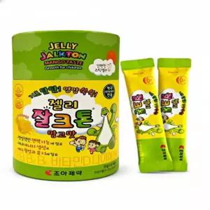 조아제약 젤리 잘크톤 망고맛 스틱 어린이 성장 영양제 비타민D 아연 30포