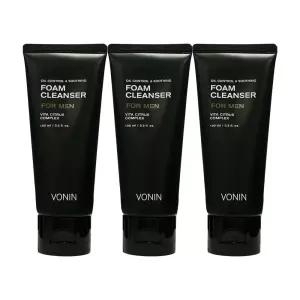 보닌 오일 컨트롤 앤 수딩 폼클렌저 100ml 3개