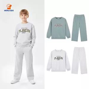 NEPA KIDS 네파키즈 남아 레터 맨투맨 세트 KM15953
