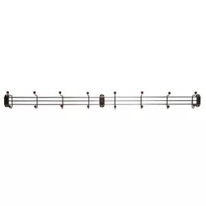 스텐 옷걸이 8P 다용도 행거 정리 소품 벽부착 수납