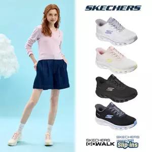 스케쳐스 26SS 최신상 여성용 니트 고워크 글라이드 슬립인스 워킹화