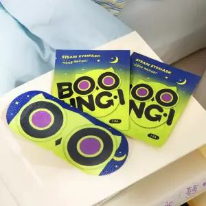 부엉이 스팀 온열안대 12매 일회용 무향 수면 찜질 안대