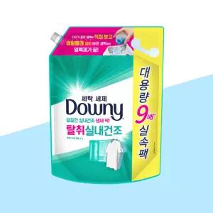 다우니 세탁세제 리필 4.1L 실내건조 탈취 프리미엄