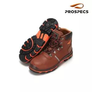 프로스펙스 PS-602 인젝션 안전화 작업화 지퍼 브라운