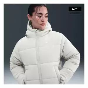 매장정품 스포츠웨어 클래식 패딩 여성 써마 핏 루즈 후드 자켓 재킷 FZ5900-072 252773