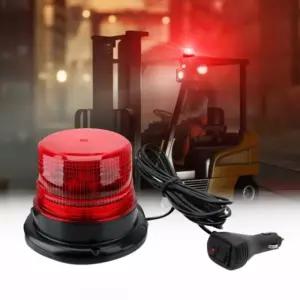 12V 24V 점멸경광등 LED비상등 4M 시가잭 레드굴삭기 지게차 경보등 LED등 비상등