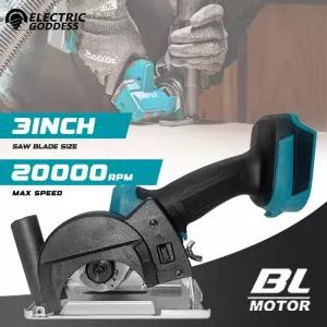 테이블쏘 전기 여신 3인치 미니 원형 톱 무선 브러시리스 테이블 20V Makita 배터리 휴대용 전동 공구 ？