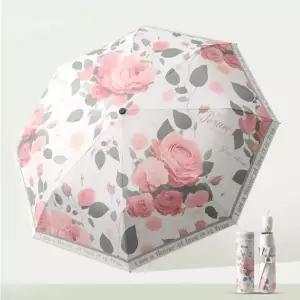 [셀러에이드]장미/데이지 꽃무늬 플라워 여성 여름 양산 접이식 암막코팅