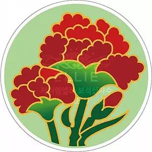 TBZ 카네이션 3 (브로치) 보석십자수 DIY키트 가정의달선물