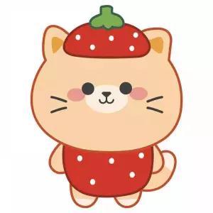 TBZ 쥬시 프렌즈 딸기 (키링) 보석십자수