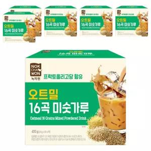 녹차원 오트밀 16곡 미숫가루, 20g, 20개입, 6개