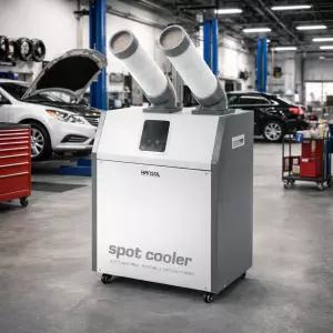 한솔 미니 이동식 에어컨 업소용 캠핑용 실외기없는 에어컨 2구 고급형 공장 주방 코끼리