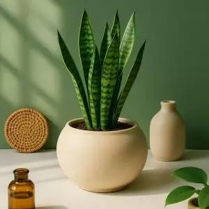 볼 디자인 화이트 미니 화분 실내 테라리움 인테리어용 10cm