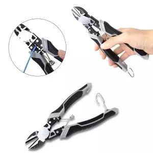 [RIZPICK]전선스트리퍼 겸용 니퍼 전기공구 컷팅 철사 절단 니빠 피복탈피