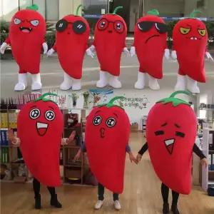 캐릭터 인형탈 고추 이벤트 퍼레이드 행사용 코스프레 스탠다드 호박 당근
