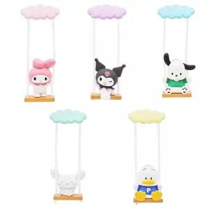 [이앤오]확정가챠 캡슐뽑기 산리오 캐릭터스윙 5종 세트 피규어