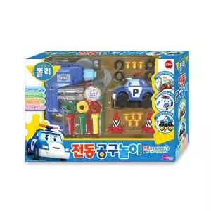 로보카폴리 전동공구놀이 드라이버 스패너 망치 톱 조립 만들기 자동차 역할놀이 선물