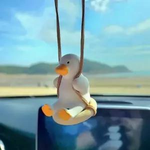 석고 방향제 자동차 디퓨저 그네타는오리 블랙체리 향