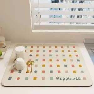 흡수 매트 싱크대 설거지 패드 식기 제거 건조 드라잉 대형 주방 물기