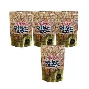 머거본 멸치두배 칼몬드 80g x4개 마른안주