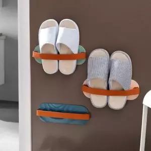 욕실 절약 욕실슬리퍼정리 정리함 욕실화 공간 슬리퍼 욕실화거치대 거치대 모두팜
