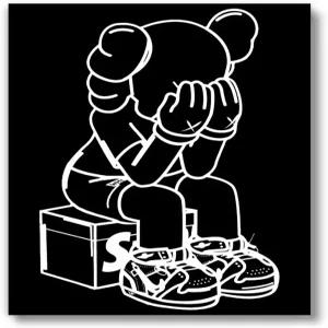 스트리트웨어 패션 룸 데코 UNFRAMED 12 x 16 마이클 조던 슈즈 스니커즈 포스터 헤드 에어 틴 보이 걸 월