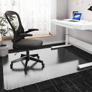 카펫 바닥용 SHAREWIN 사무용 의자 매트 48인치 x 30인치 책상 가정용 이지 글라이드 게임용