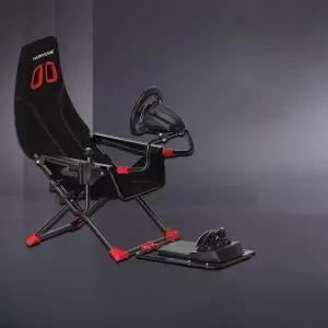 레이싱 체어 입문형 접이식 의자 휠거치 pc vr 게이밍 장비 시트