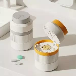 알약 커팅기 U338 소분 자르기 약가위 분쇄 약보관함 케이스 컷팅 통