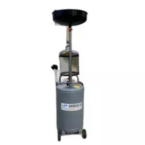 엔진오일 석션기 잔유제거 교환기 폐유 받이 차량 80L용량(회색)