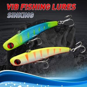 바다농어용 새로운 VIB 루어, 밝은 색상의 장거리 캐스팅 민물, 얼음낚시용 도구 (낚시 애호가용)