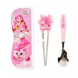 캐치티니핑5 이유식기 스푼 멀티케이스 양손교정젓가락 케이스세트-하츄핑 식기 아동식기 유아식기