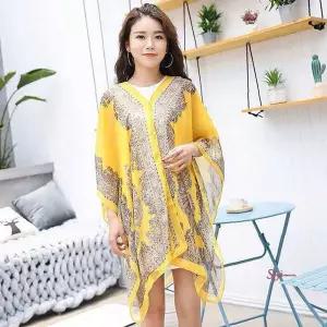 여자 원피스 햇빛차단 여름 그늘 비치 숄 망토 카디건 숄망토bcd409