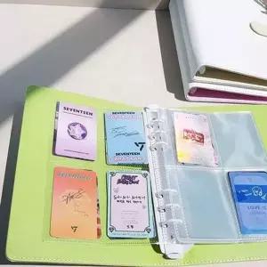 포토 카드 바인더 포카 보관 앨범 미니포켓 콜렉트 굿즈 수집 투명