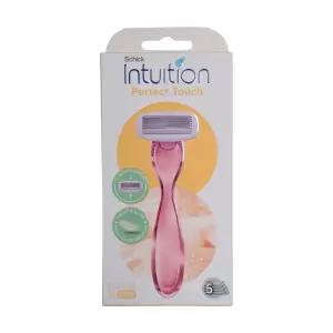 쉬크 인튜이션 퍼펙트터치 5중날 Y존 겨드랑이 제모기(면도기+날2입)