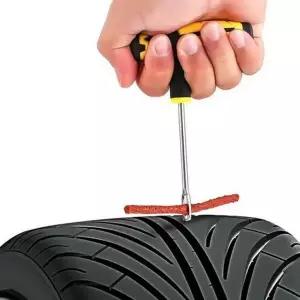 타이어 펑크 수리 자동차 펑크 수리 자가 긴급 지렁이 키트 비상