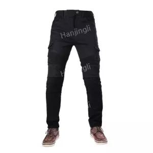 오토바이 청바지 바이크 방풍 팬츠 바지 슬림 라이딩 신축성 겨울 플리스 보호장비 방한 방수