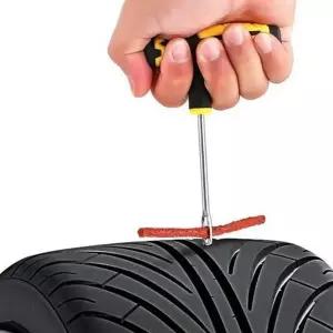 타이어 펑크 수리 자동차 펑크 수리 자가 긴급 지렁이 키트 비상