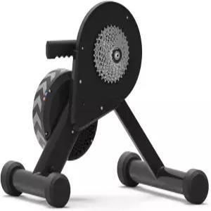 로드 바이크 마트용 소음 감소 휠이 있는 스탠드 스틸 자전거 운동 가상 현실 다이렉트 드라이브 파워